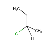 A chiral molecule on the canvas