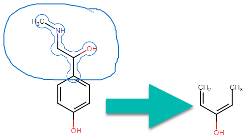 Deleting part of a structure after selection