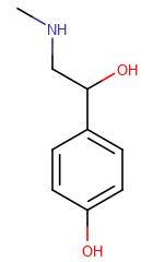 Implicit hydrogens hetero mode