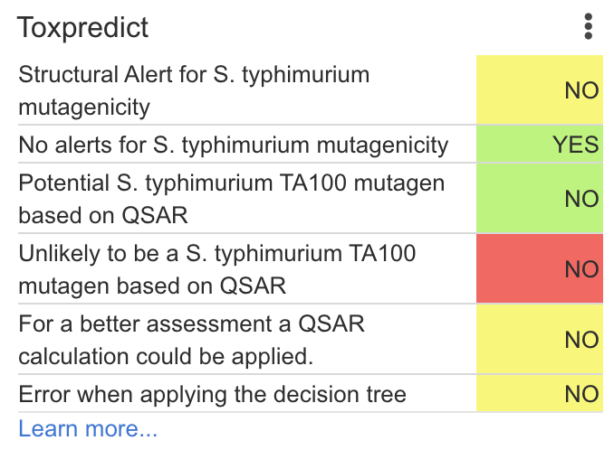 toxpredict