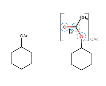 Displaying an abbreviation on hover